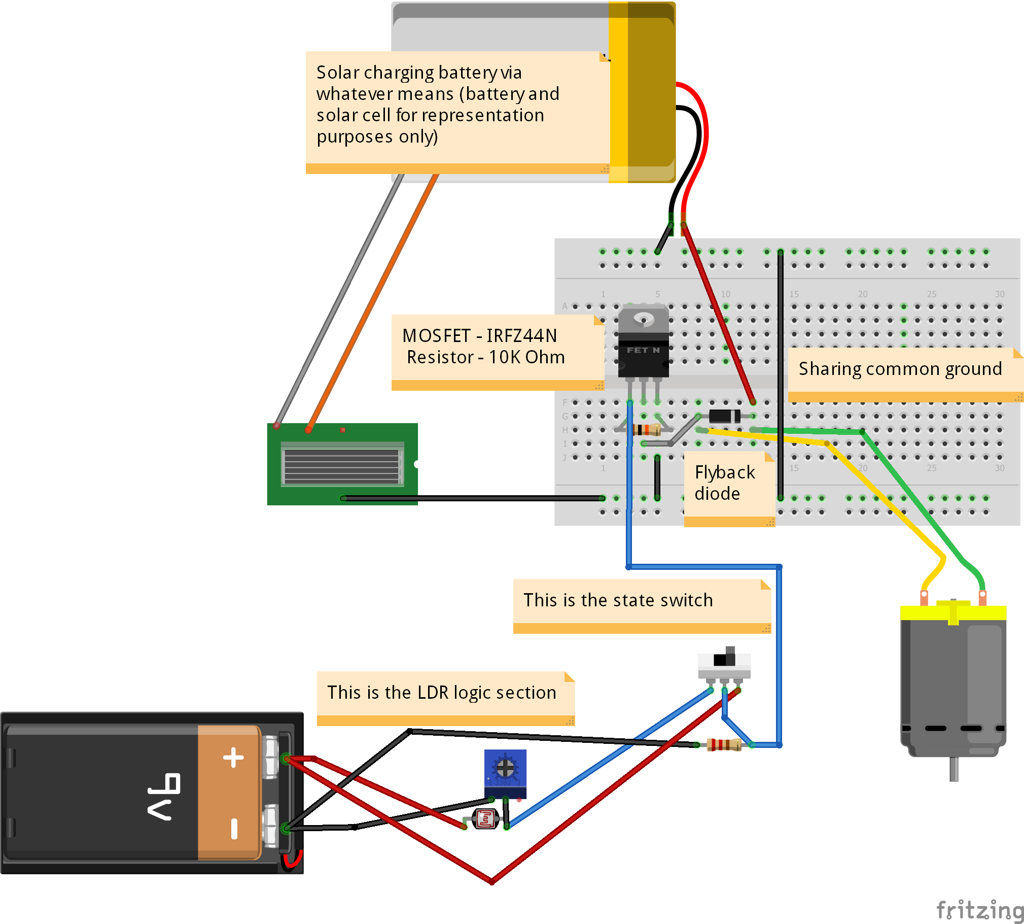 Solar powered and triggered motor SE-LDR_Complete.png