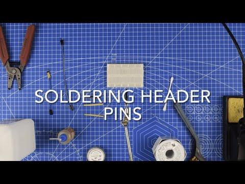 Soldering Header Pins