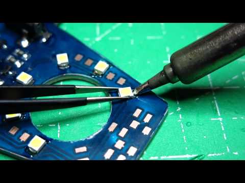 Soldering SMD LED diodes