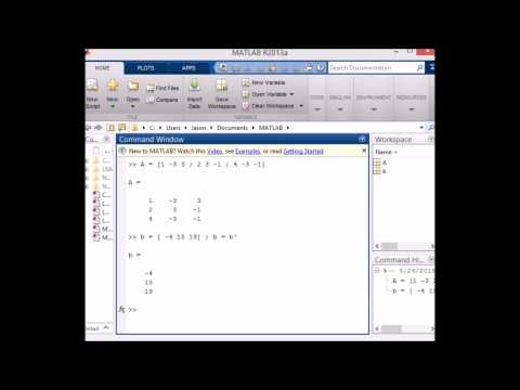 Solving Linear Systems With MATLAB