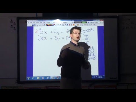 Solving Systems of Equations By Elimination