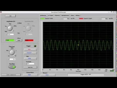 Soundcard Oscilloscope Basic Tutorial