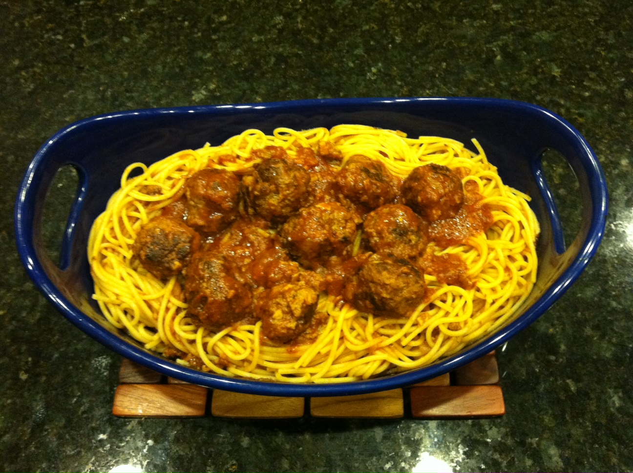 Spaghetti &amp; Meatballs Served.JPG