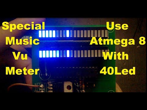 Special Music Vu Meter Use 40 LED