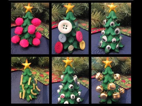 Speed Decorating a Tiny Christmas Tree With Unusual Ornaments