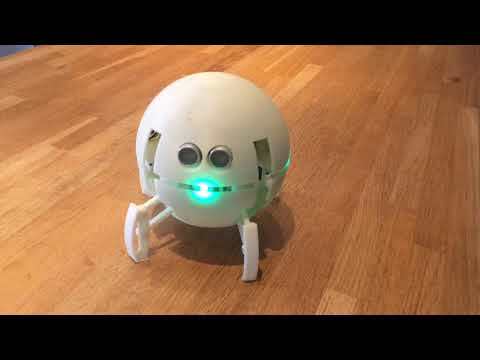 Spherical Quadruped Robot