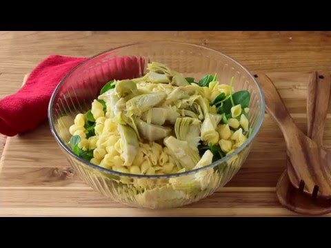 Spinach Shrimp Pasta Salad