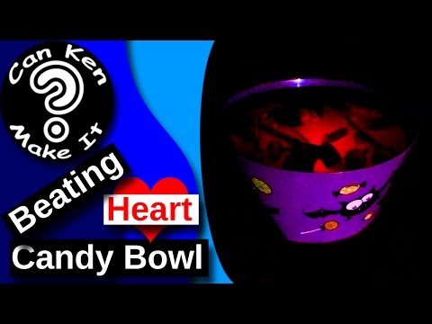 Spooky Halloween Project - Make a &amp;quot;Beating Heart&amp;quot; Candy Bowl with an Arduino