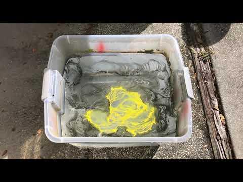 Spray Paint Layering - Hydro-dipping