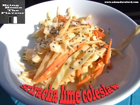 Sriracha Lime Coleslaw