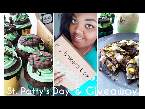 St. Patrick's Day Treats | My Baker's Box Unboxing &amp;amp; GIVEAWAY