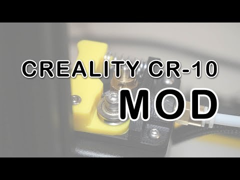 Stampare filamenti flessibili con Creality CR-10 | MOD