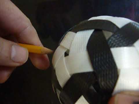 Starball   a 16 strip woven ball