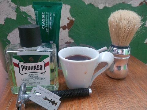 Starting wet shaving