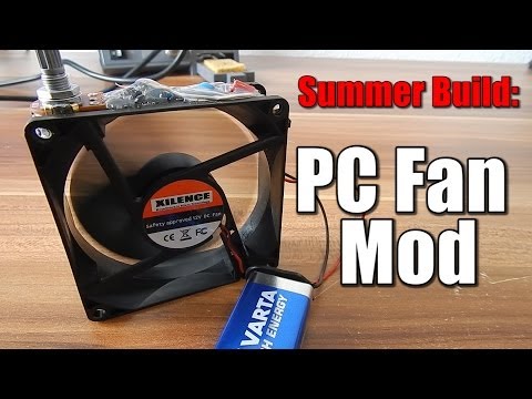 Stay cool this summer: PC Fan Mod