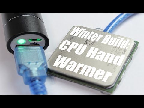 Stay warm this winter: CPU Hand Warmer