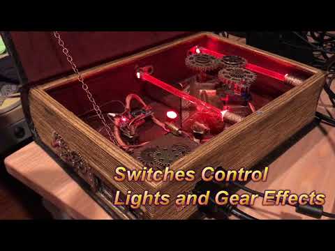 Steampunk Raspberry pi case (Retropie version)