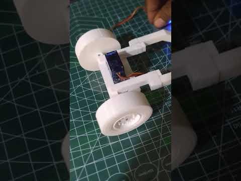 Steering mechanism using servo || 3d printed