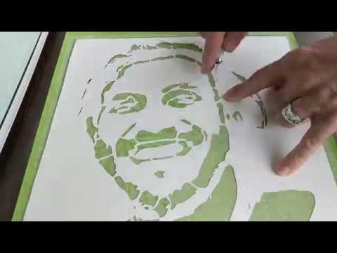 Stenciling 101 | 5 out of 6 | Cutting Your Stencil