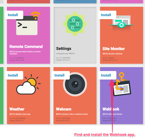 Step 2. Find and install webhook app..png