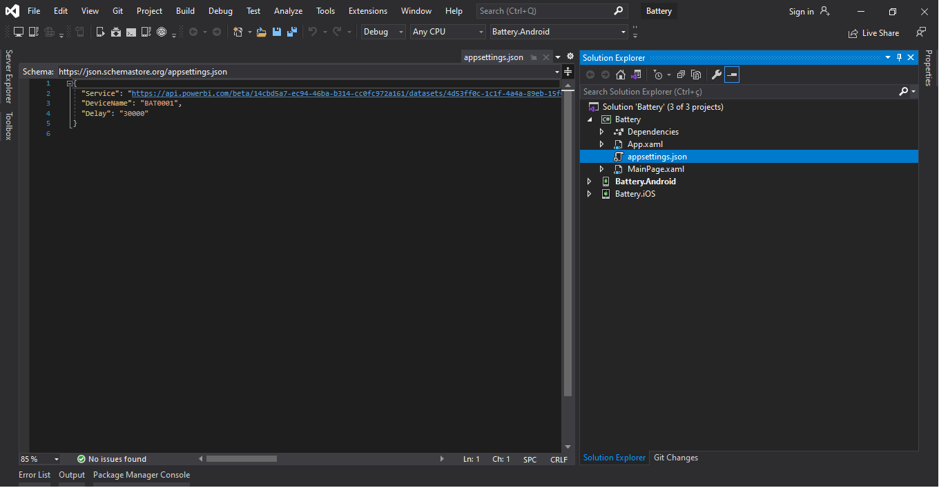 Step 3 Add Parameterization File appsettings.json.png