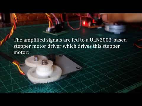 Stepper Motor Controlled Stepper Motor without Microcontroller!