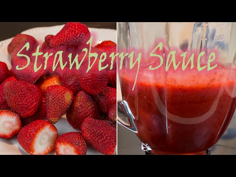 Strawberry Sauce (Great over cheesecake, Shortcake and MORE)