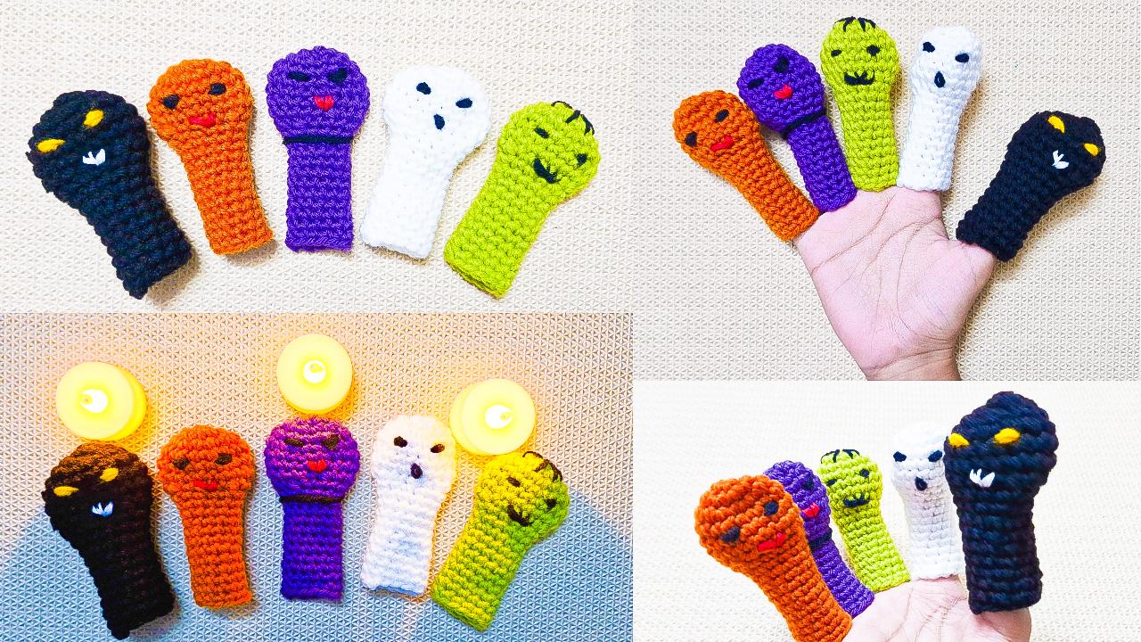 Summoning The Crochet Halloween Buddies -  Crochet Finger Puppets.jpg