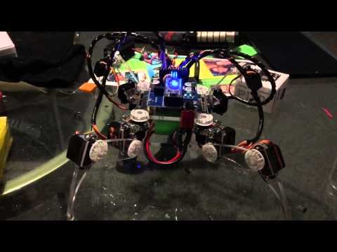 Sunfounder Quadruped Robot demo