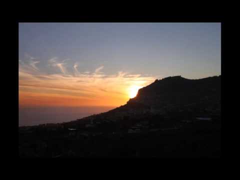 Sunset on Madeira Island