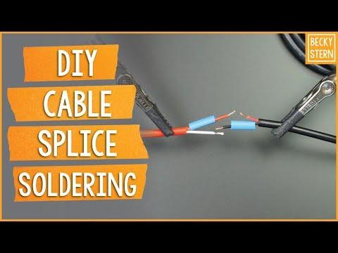 Super Clean Cable Splicing // Becky Stern