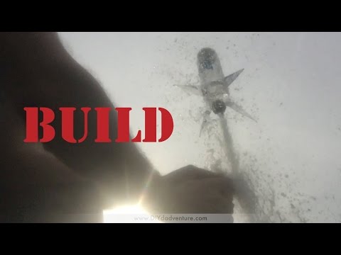 Super Simple Water Rocket Kit BUILD PART 2 of 3 (Hand-Held Launcher)