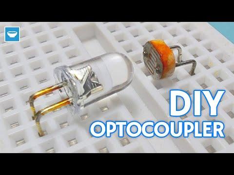 Super simple DIY optocoupler - Adding optical isolation in electronic circuits