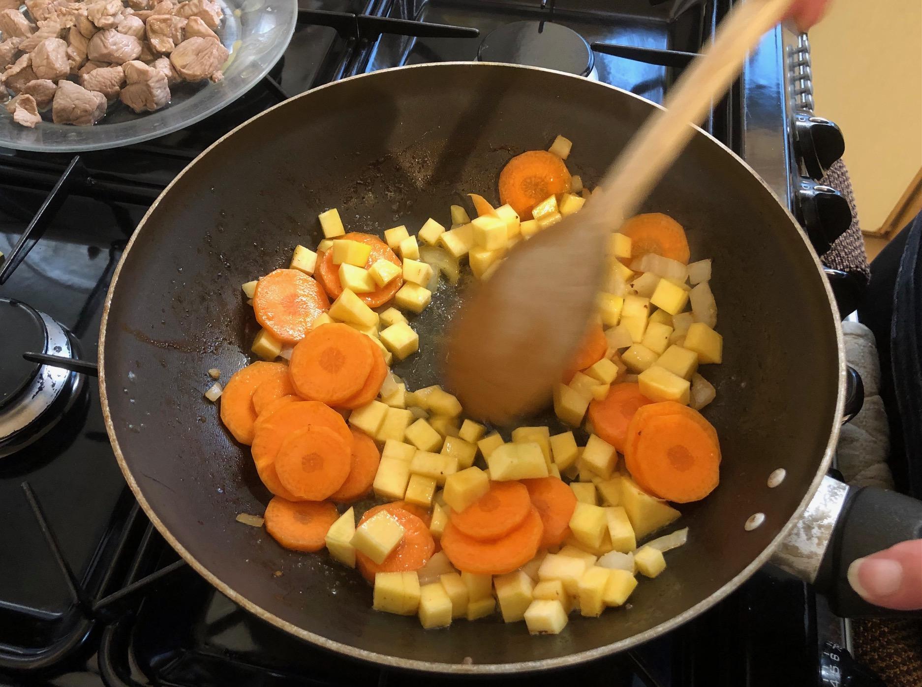 Sweed and carrots in pan.jpg