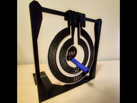 Swinging Nerf Target