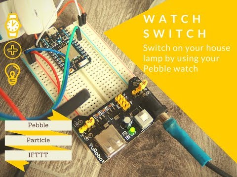 Switch on the light with SmartWatch