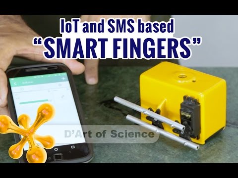 Switch on-off your devices from anywhere in the world using Smart Fingers - IoT - dartofscience