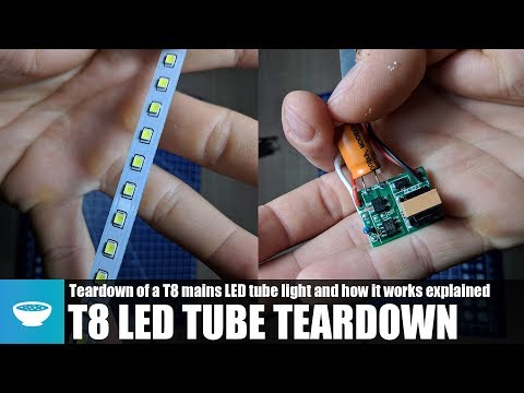 T8 Mains LED Light Teardown