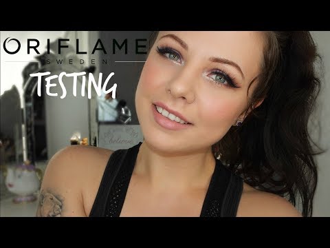 TESTING NEW ORIFLAME MAKEUP | Danielle Scott