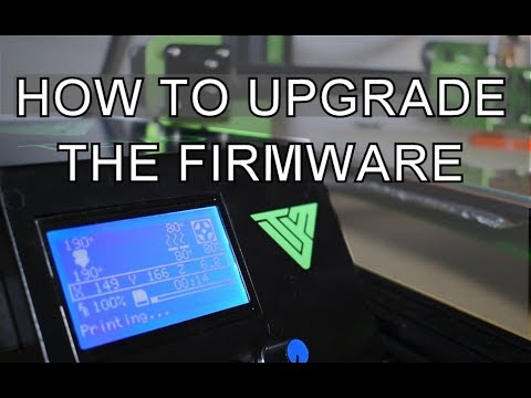 TEVO TORNADO 3D PRINTER - HOW TO UPDATE THE FIRMWARE