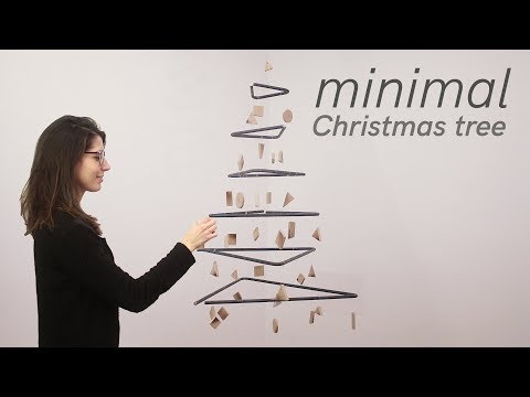 THE Minimal Christmas Tree  - It Floats! -  DIY