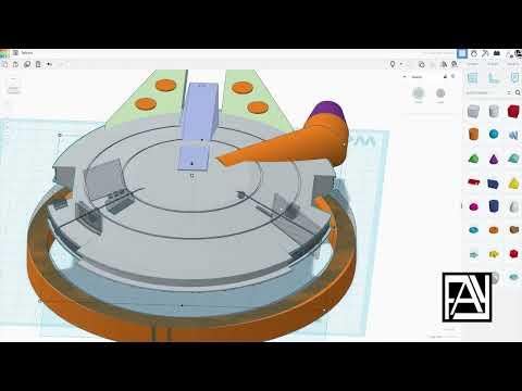 TINKERCAD Modelling - Millennium Falcon