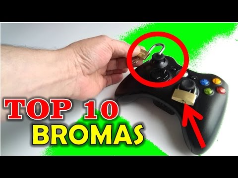 TOP 10 BROMAS - Bromas para hacer a tus amigos (Recopilaci&amp;oacute;n 2017)