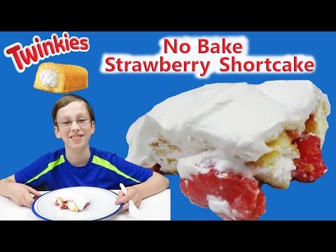 TWINKIE STRAWBERRY SHORTCAKE NO BAKE | COLLINTV