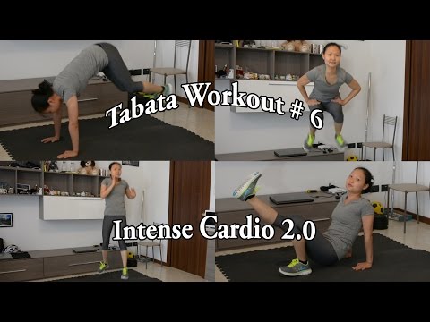 Tabata Workout #6: Intense Cardio 2.0 (with Modifications)