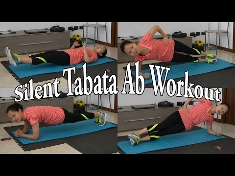 Tabata Workout # 9: Ab Workout (Silent)