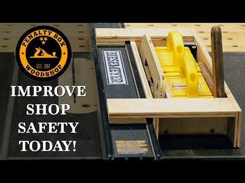 Table Saw Upgrade - Safety and Organization