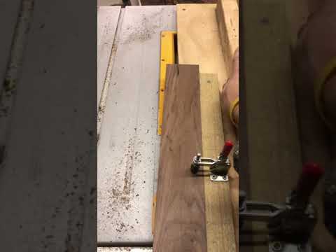 Table saw taper