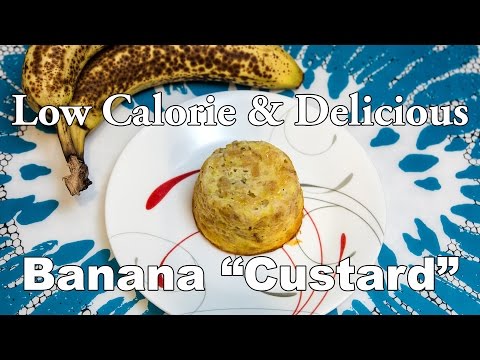 Tasty &amp;amp; Simple Low Calorie Banana &amp;quot;Custard&amp;quot;