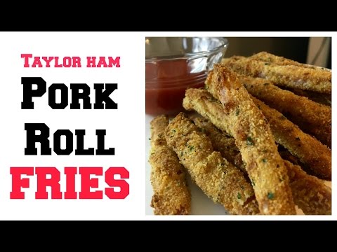 Taylor Ham Pork Roll Fries | Cait Straight Up